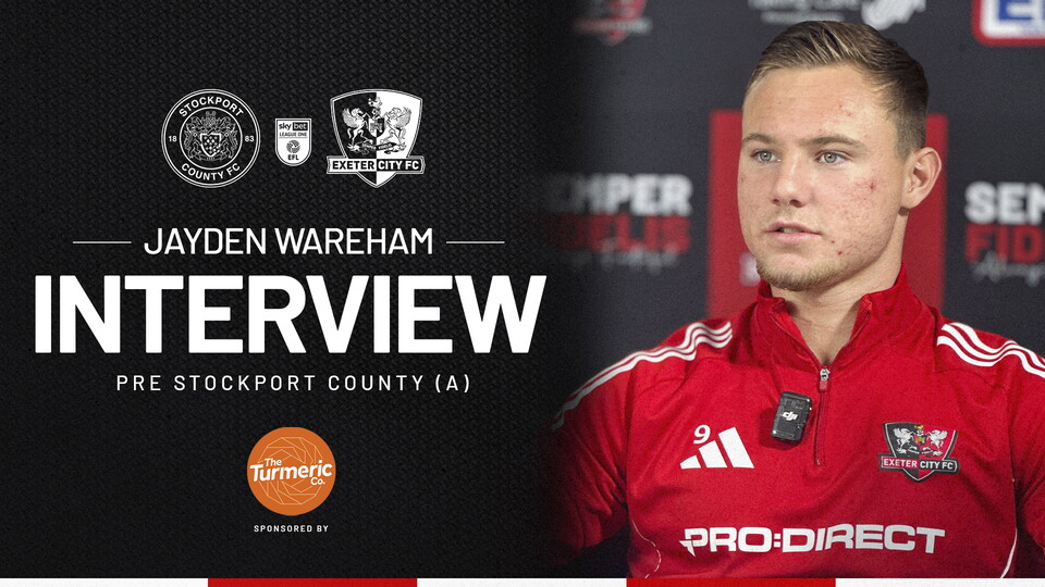 Jayden Wareham pre Stockport County (A)