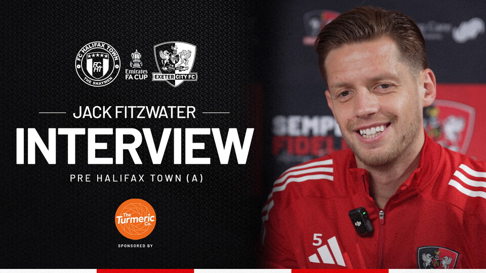 Jack Fitzwater pre Halifax Town