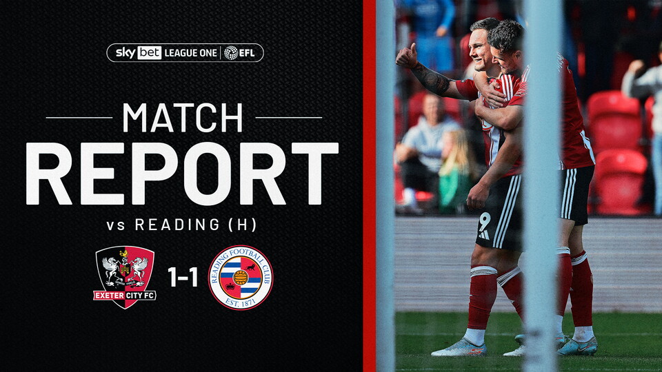 MATCH REPORT Graphic for City 1 Reading 1