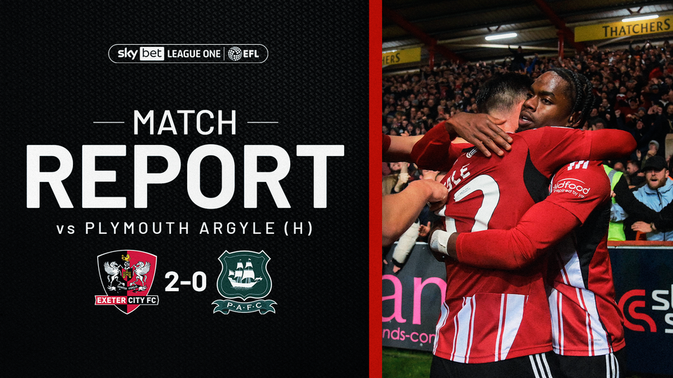 Match Report: City 2 Argyle 0