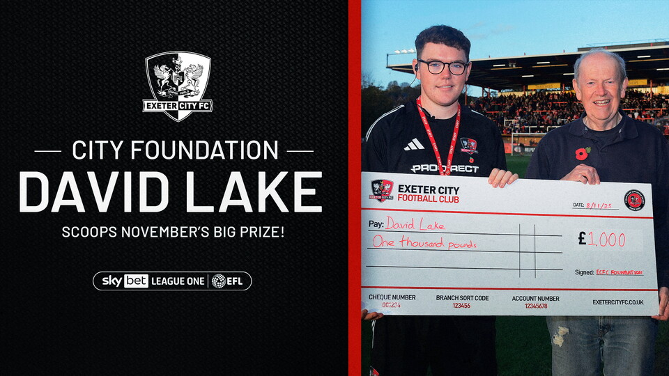 David Lake wants the Foundation Prize