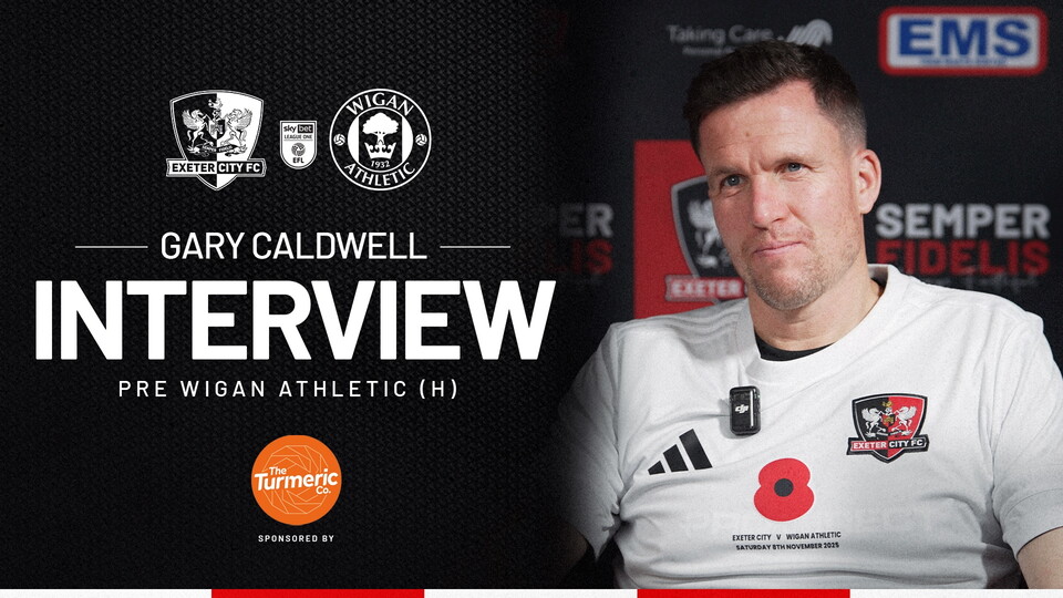 Gary Caldwell pre Wigan Athletic
