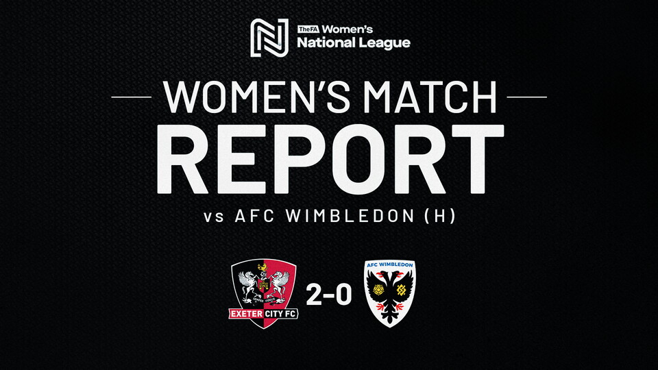 Women's Match Report: AFC Wimbledon (H)