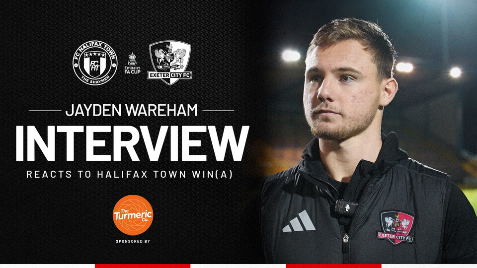 Jayden Wareham on Halifax Town win