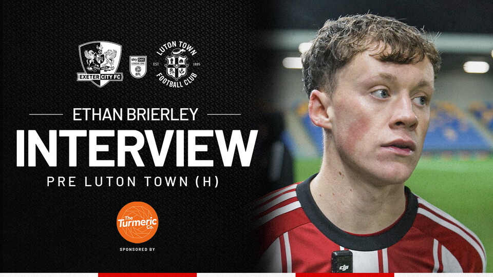 Ethan Brierley pre Luton Town