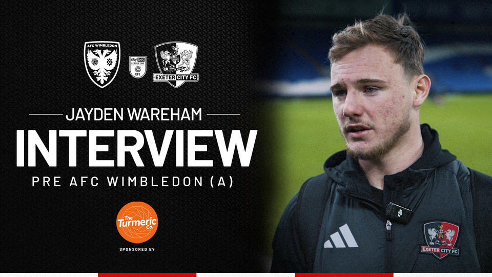Jayden Wareham pre AFC Wimbledon