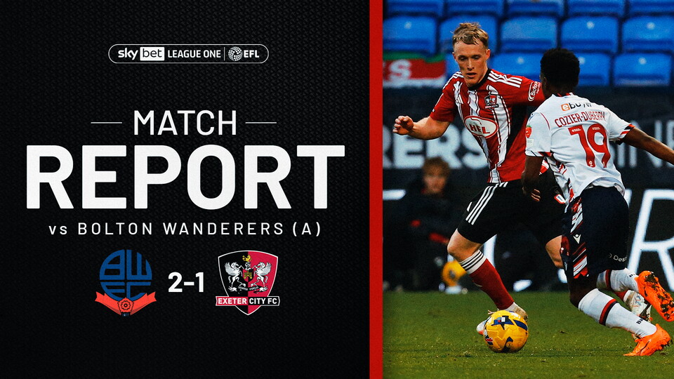 Bolton match report