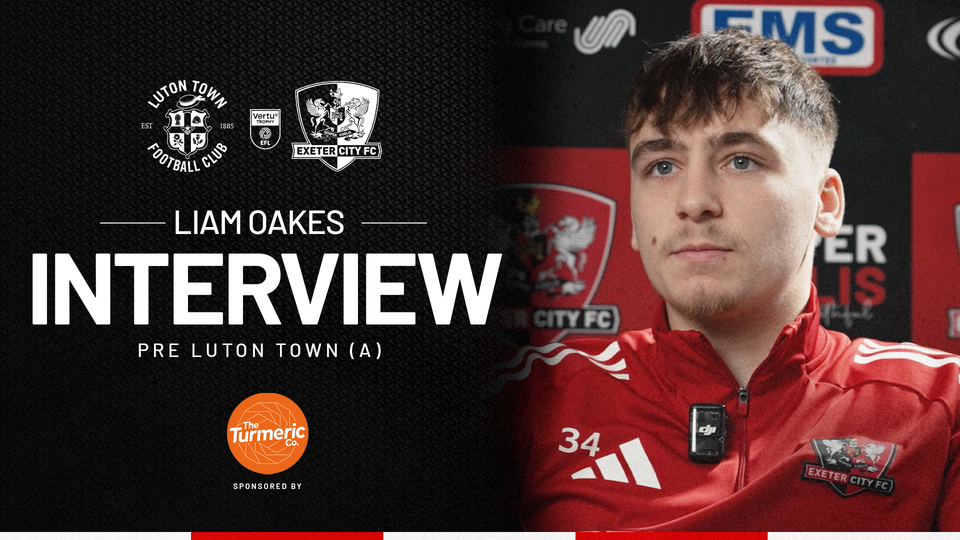 Liam Oakes pre Luton Town