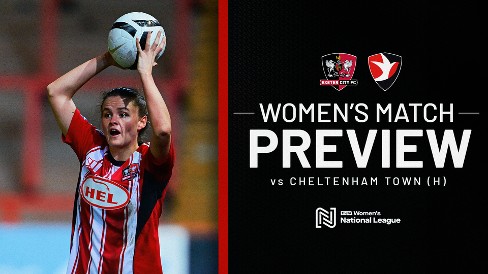 Women's preview: Cheltenham town (h)