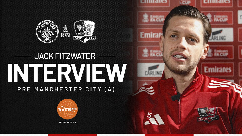 Jack Fitzwater pre Manchester City