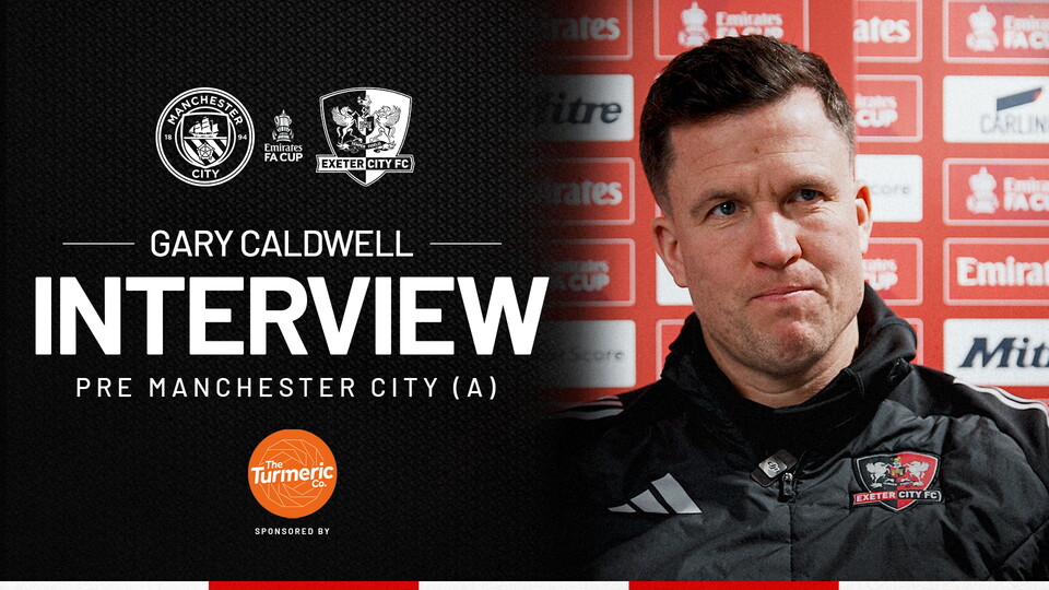 Gary Caldwell pre Manchester City