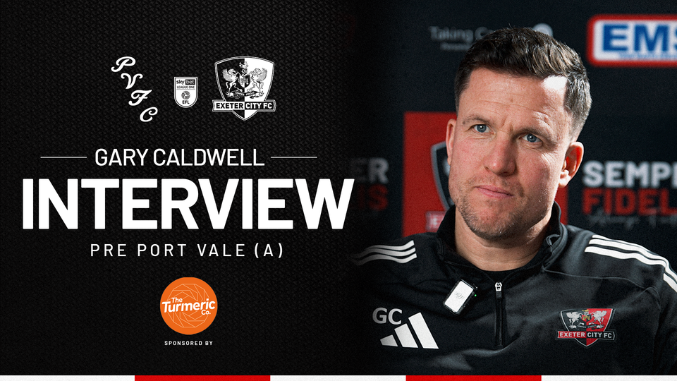 Gary Caldwell pre Port Vale