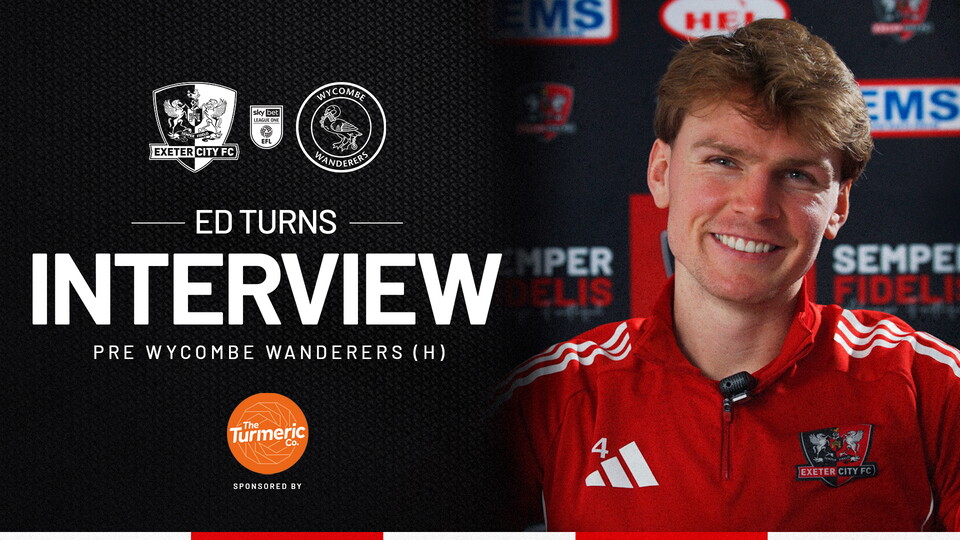 Ed Turns pre Wycombe