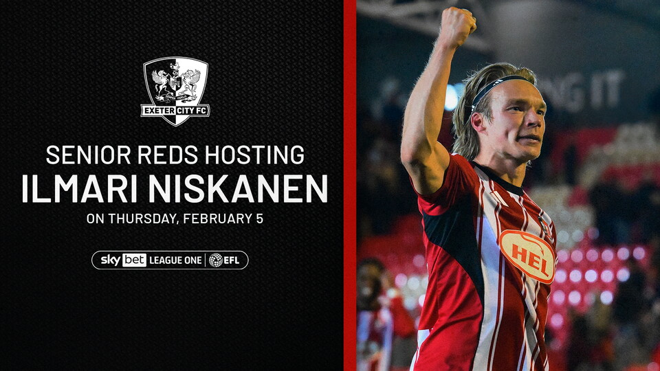 Senior Reds hosting Ilmari Niskanen