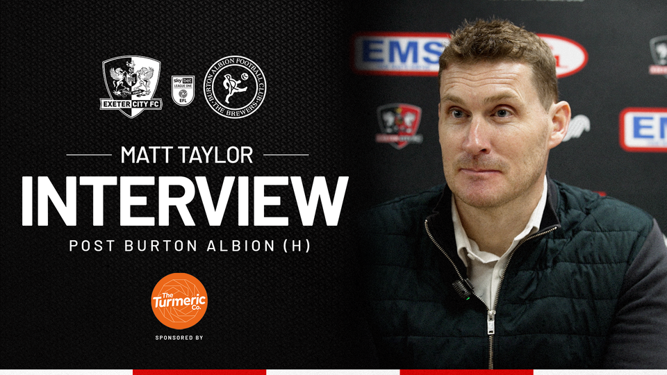 Matt Taylor post Burton Albion