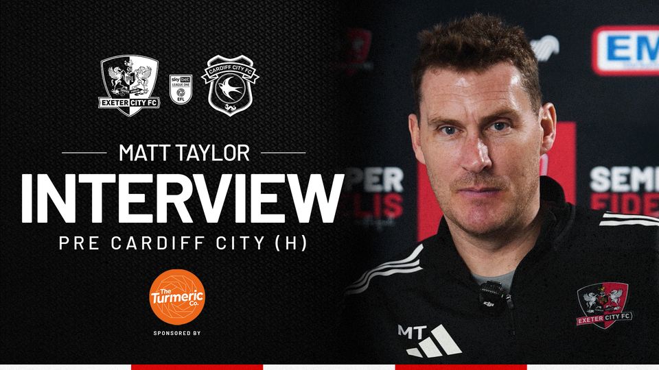 Matt Taylor pre Cardiff City