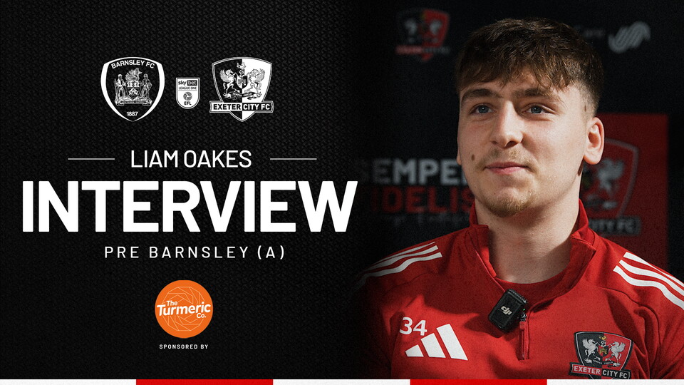 Liam Oakes pre Barnsley (A)