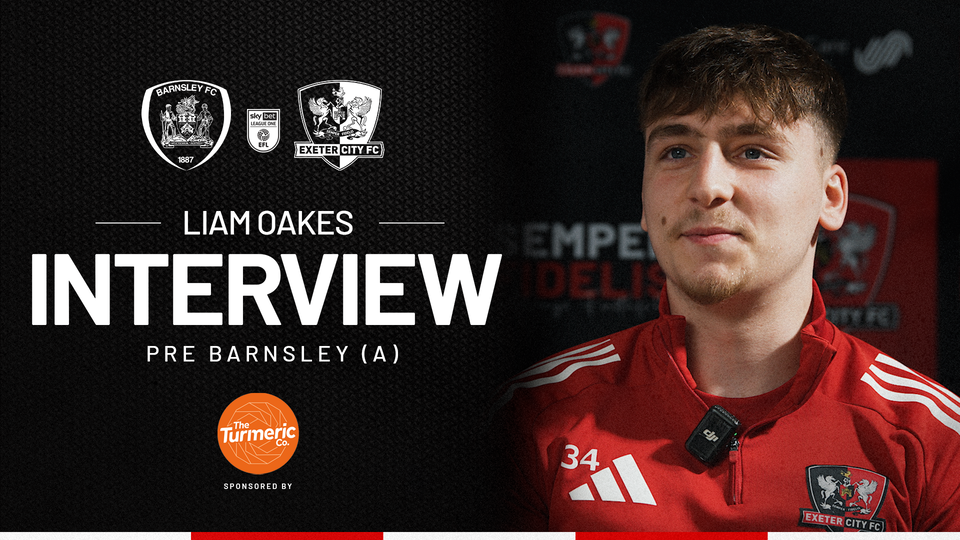 Liam Oakes pre Barnsley (A)