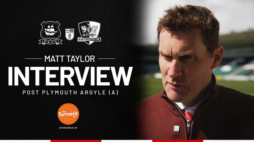 Matt Taylor post Plymouth Argyle