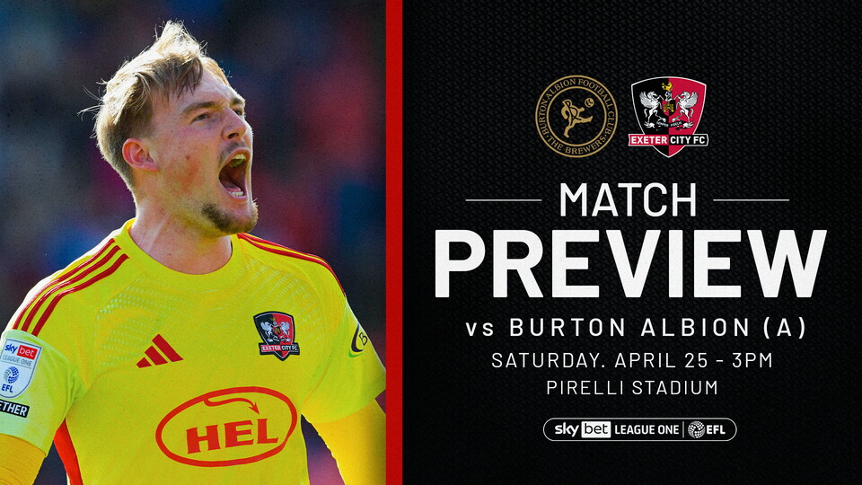 Match Preview for Burton Albion away