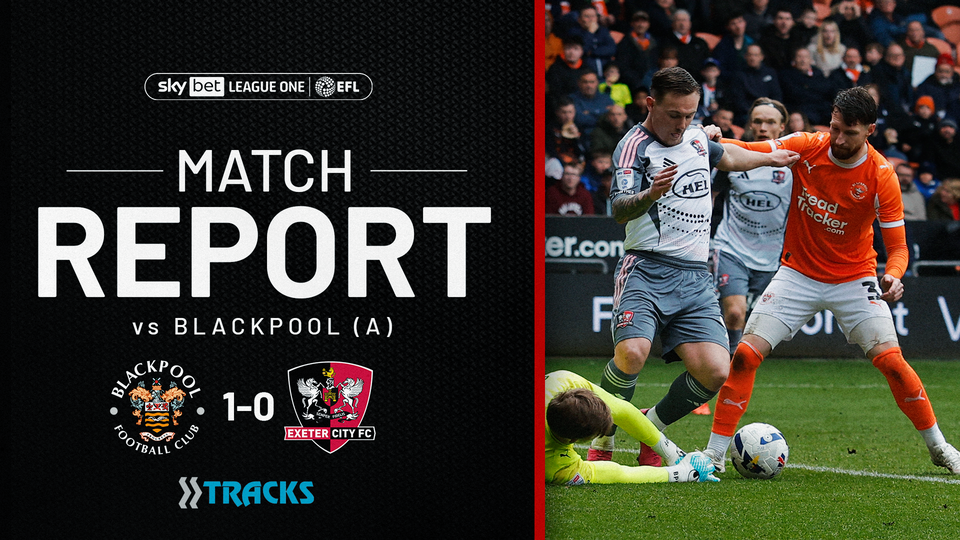 Blackpool match report