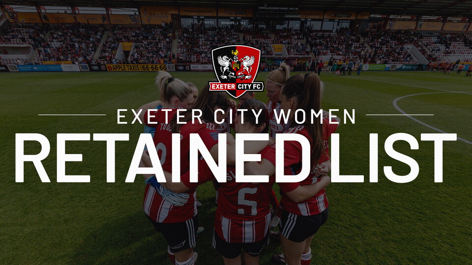 Exeter City Women retained list