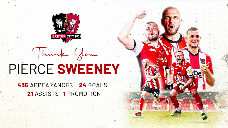 Sweeney departs