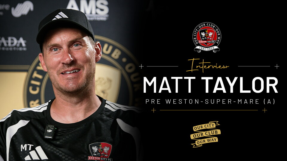 Matt Taylor pre Weston-super-Mare