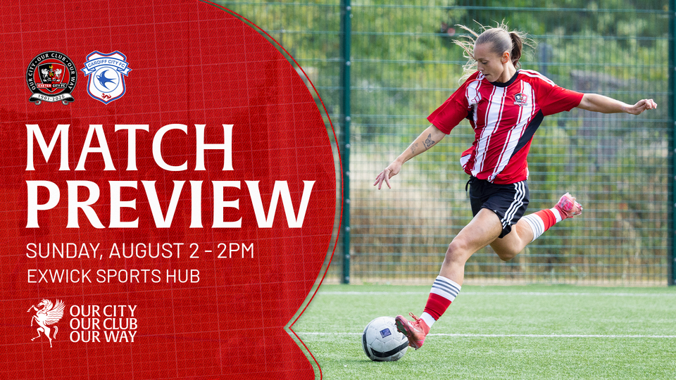 Women's Match Preview graphic for Cardiff City (H)
