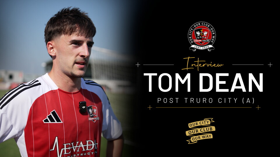 Tom Dean post Truro