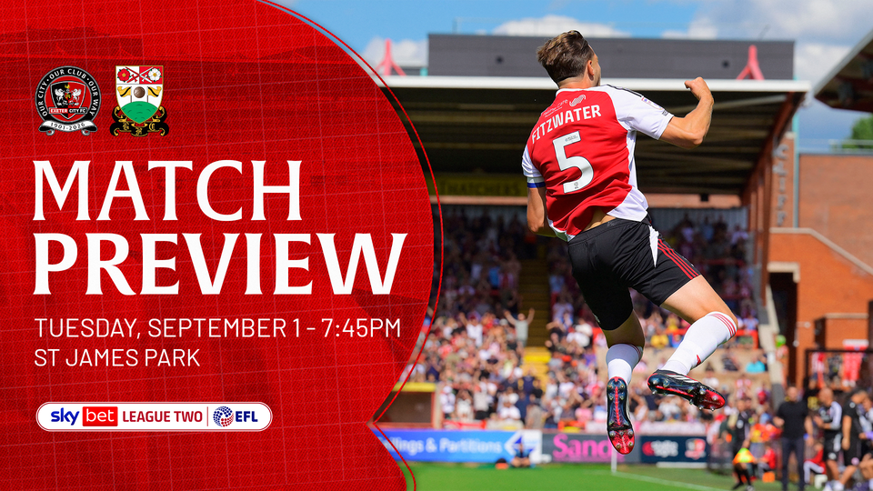 Match Preview Exeter City vs Barnet