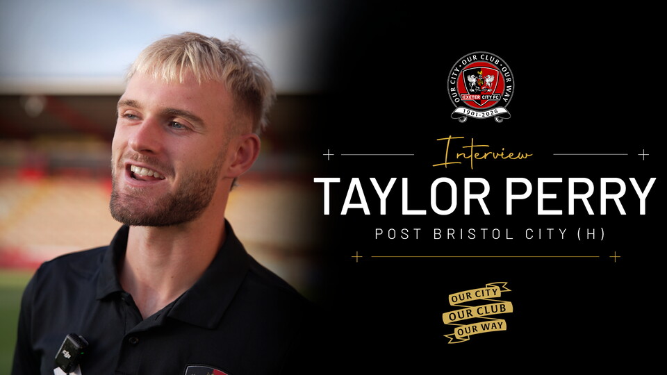 Taylor Perry post Bristol City