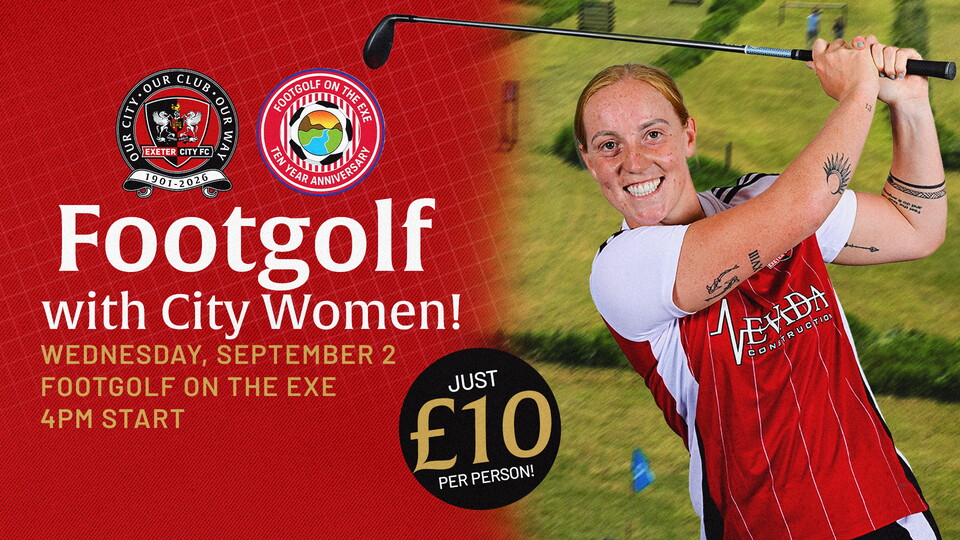 Footgolf with City Women graphic