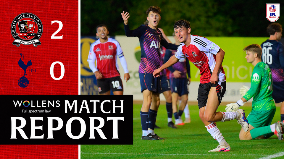 Match report spurs u21