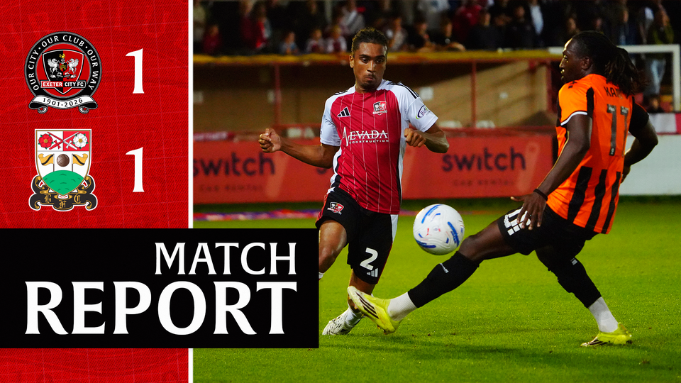Exeter City vs barnet