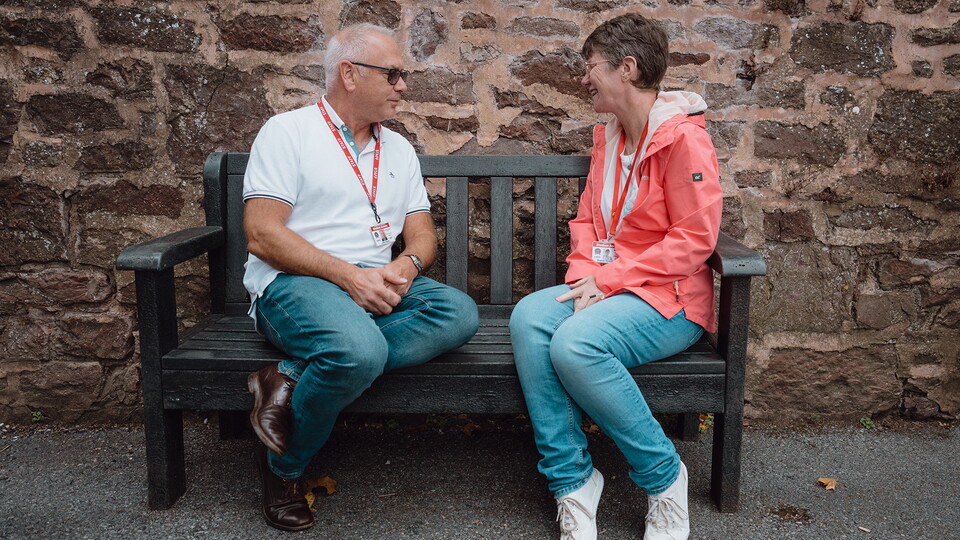 Talking Bench installed at SJP