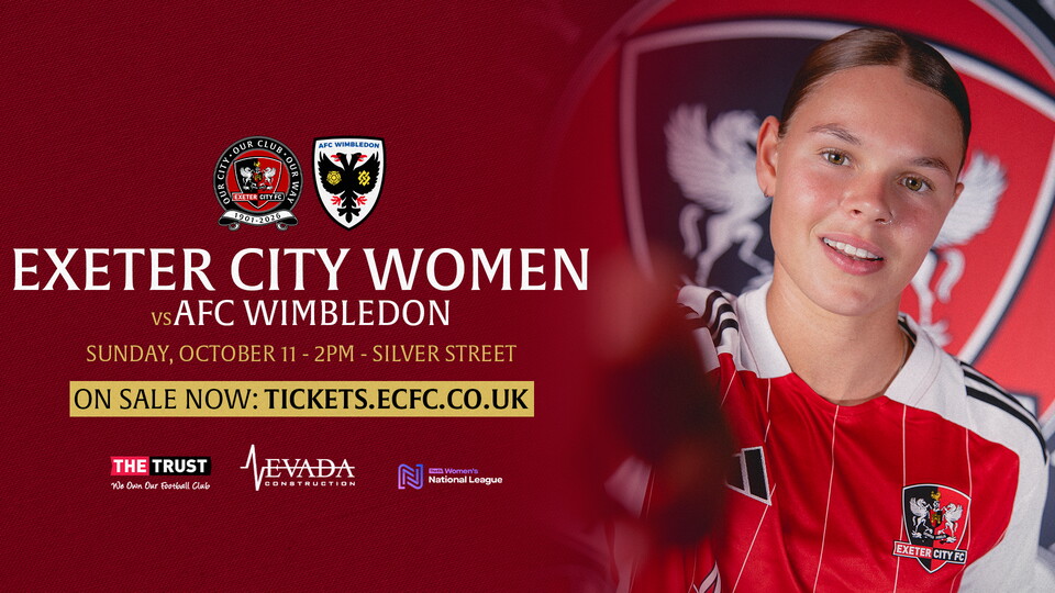 Exeter City Women vs AFC Wimbledon Tickets
