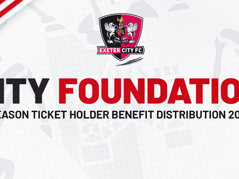 Exeter City Foundation benefit 