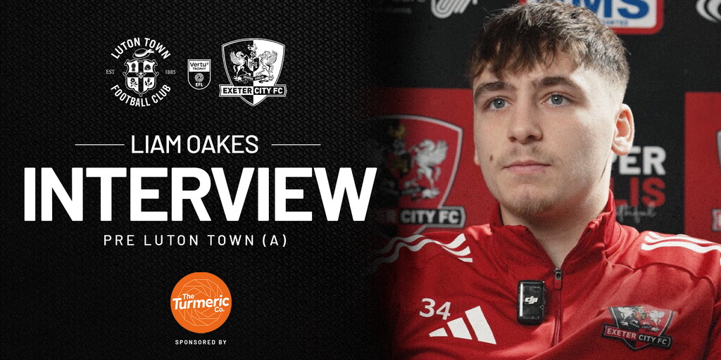 Image for Liam Oakes pre Luton Town (A)