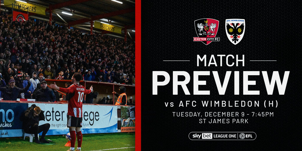 Image for Match Preview: AFC Wimbledon (H)