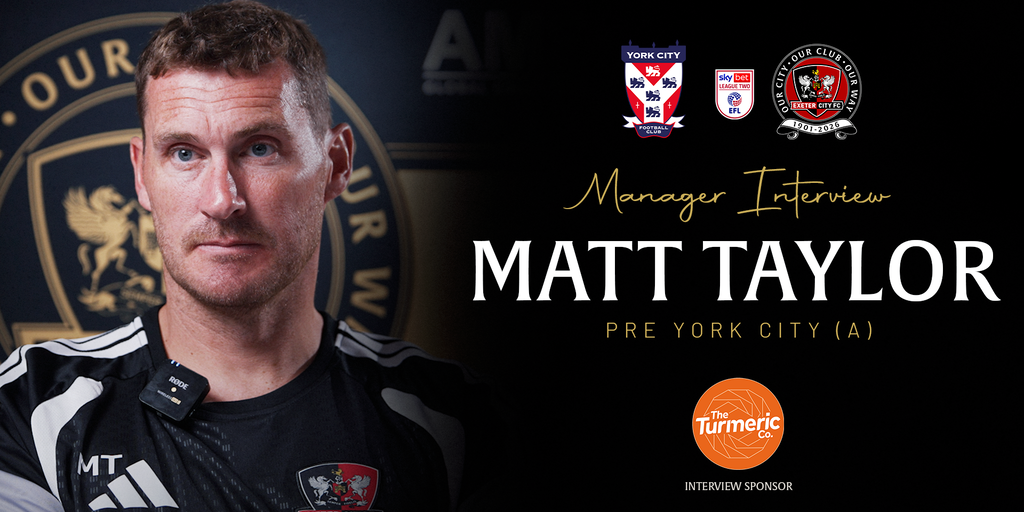 Matt Taylor habla antes de enfrentar a York City